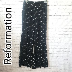 Reformation Sorrenti Starman Print Pants size SEE PICTURES